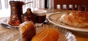 Traditional Coffee and desserts